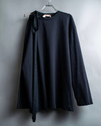 N21 NUMERO VENTUNO Oversized string design tops