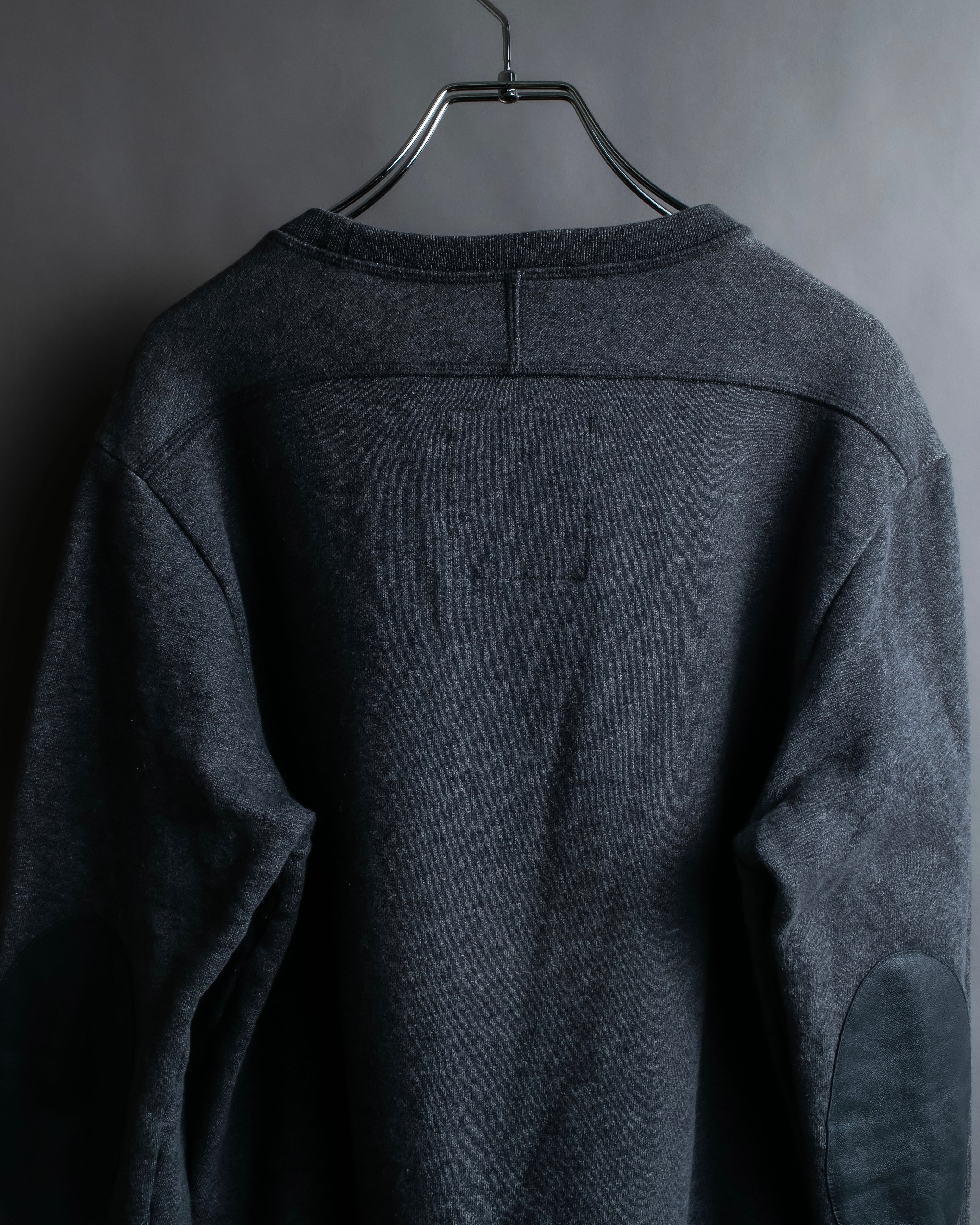 "MAISON MARGIELA" Replica series elbow patch sweat