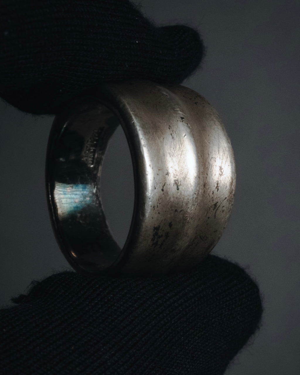 "Jean Paul GAULTIER" 90’s-00’s Sculpted wave band ring