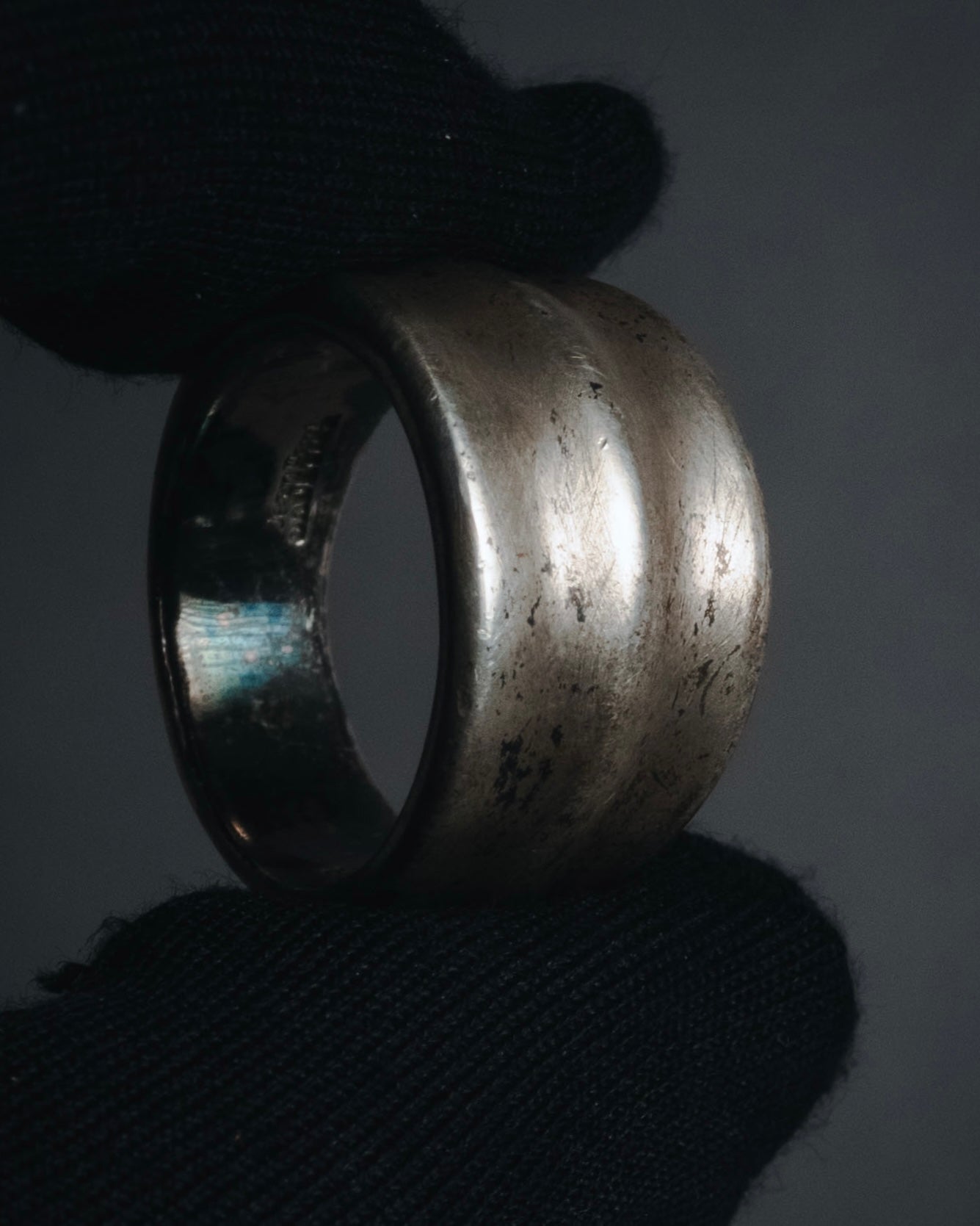 "Jean Paul GAULTIER" 90’s-00’s Sculpted wave band ring