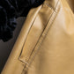 "Dolce & Gabbana" Tanned genuine leather front switching jacket