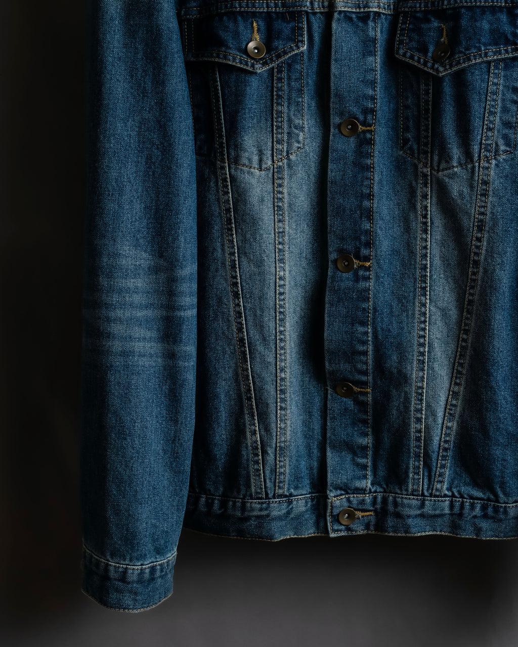 "NUMBER (N)INE" Vintage washed denim jacket