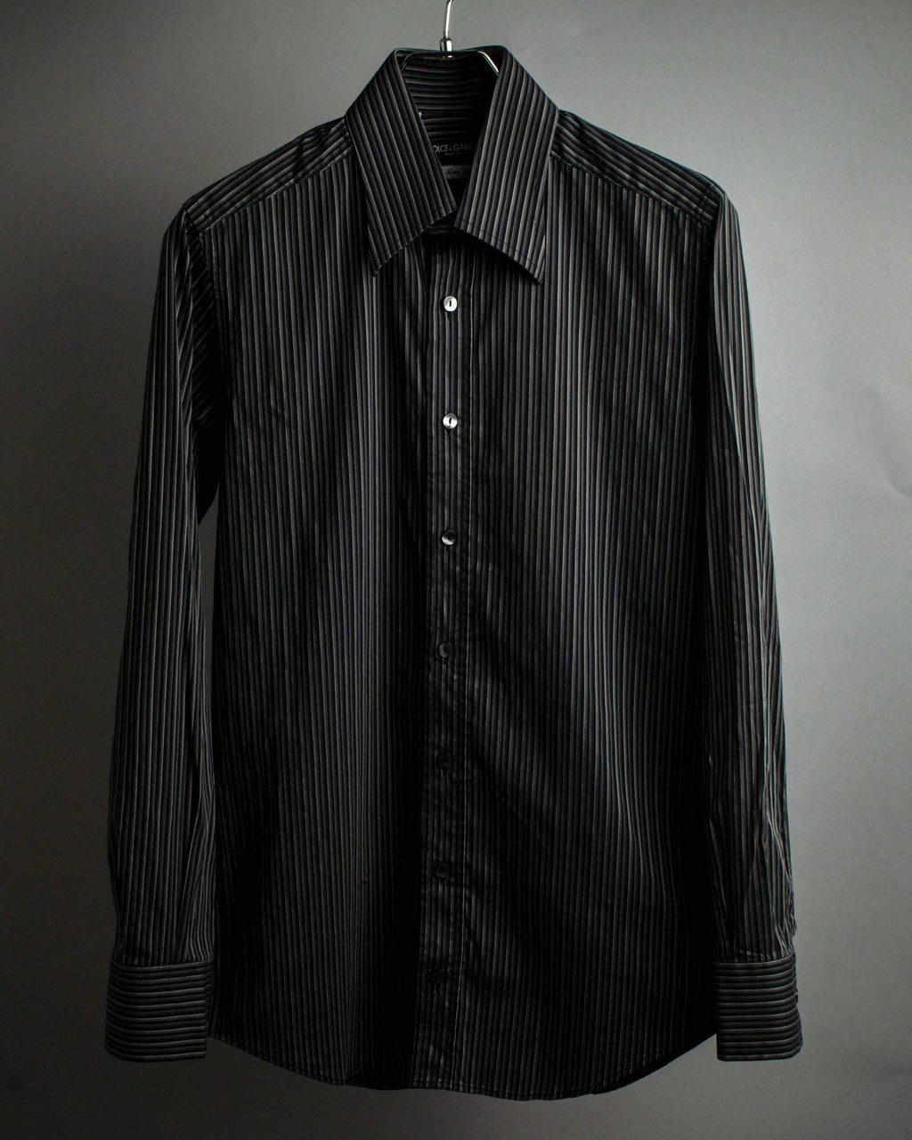 "Dolce & Gabbana" Pinstripe slim shape shirt