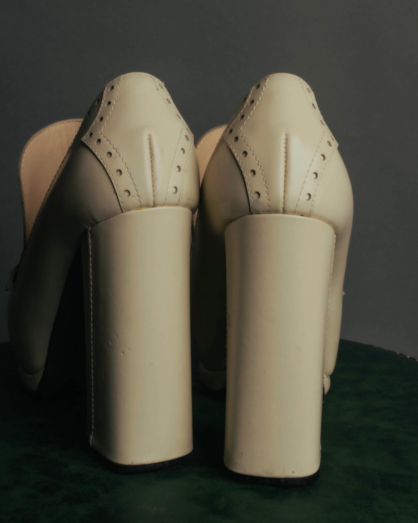 “Bottega Veneta” 2010’s Brogue platform heel loafers