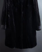 -SPECIAL- “VALENTINO” 1988–1992 SAGA Mink Shawl Collar Coat