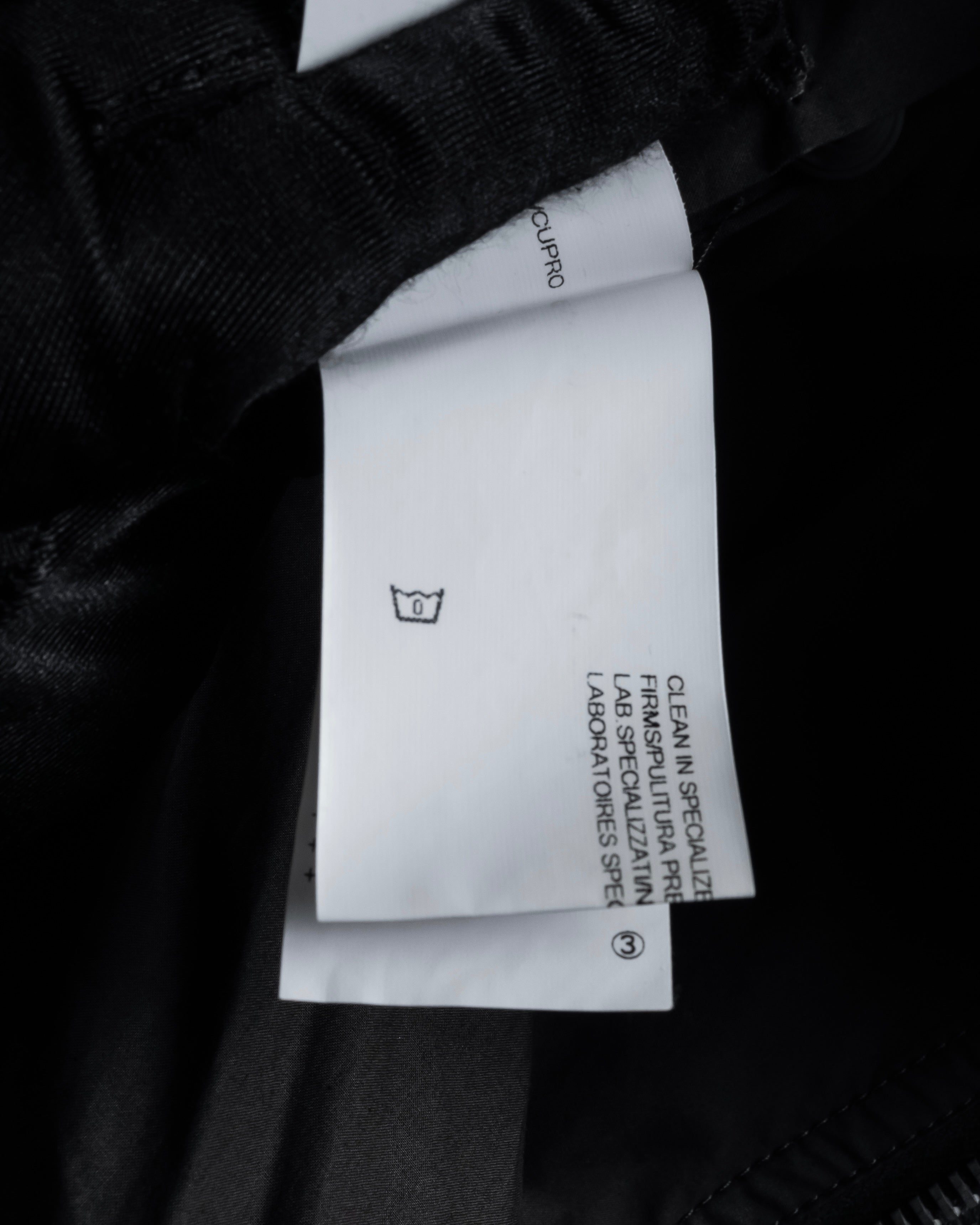 -SPECIAL- "Rick Owens" 13AW Ribbed leather zip-up jacket