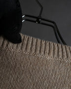 "MARNI" Logo shaggy design oversized knit