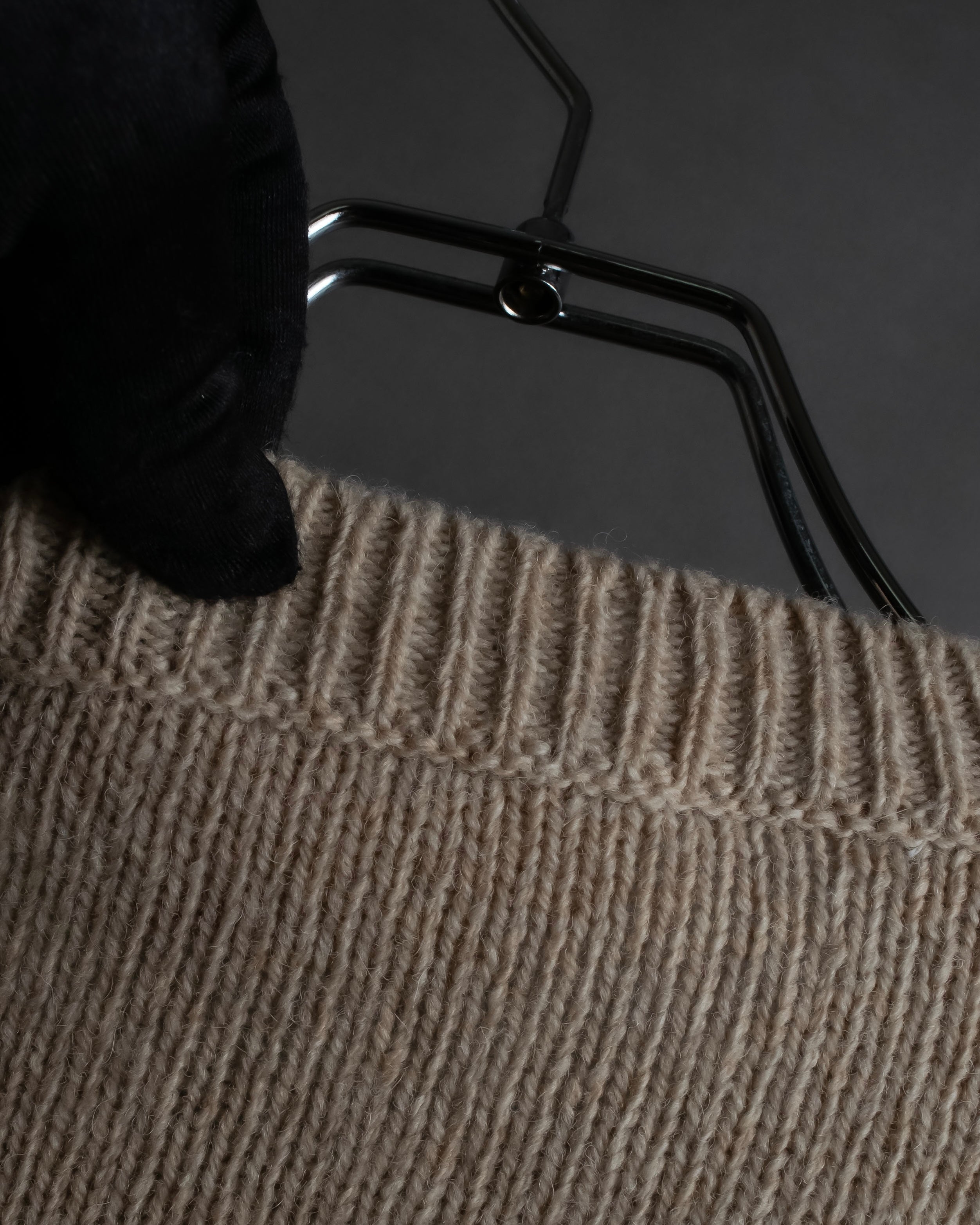 "MARNI" Logo shaggy design oversized knit