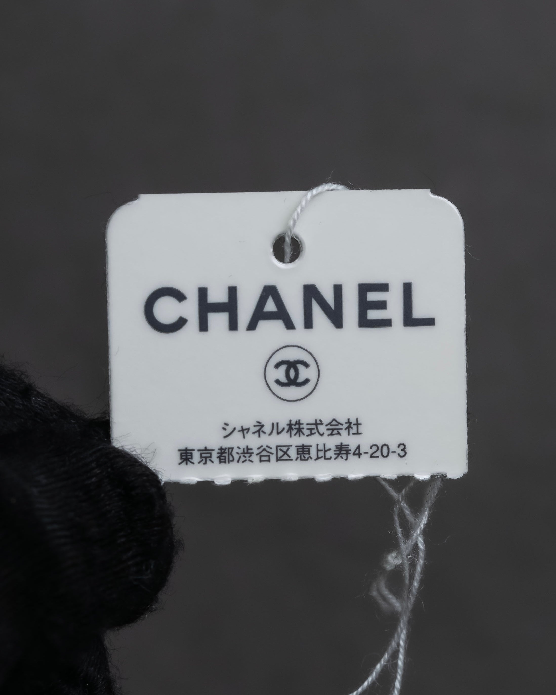 "CHANEL" Typography logo design round ring