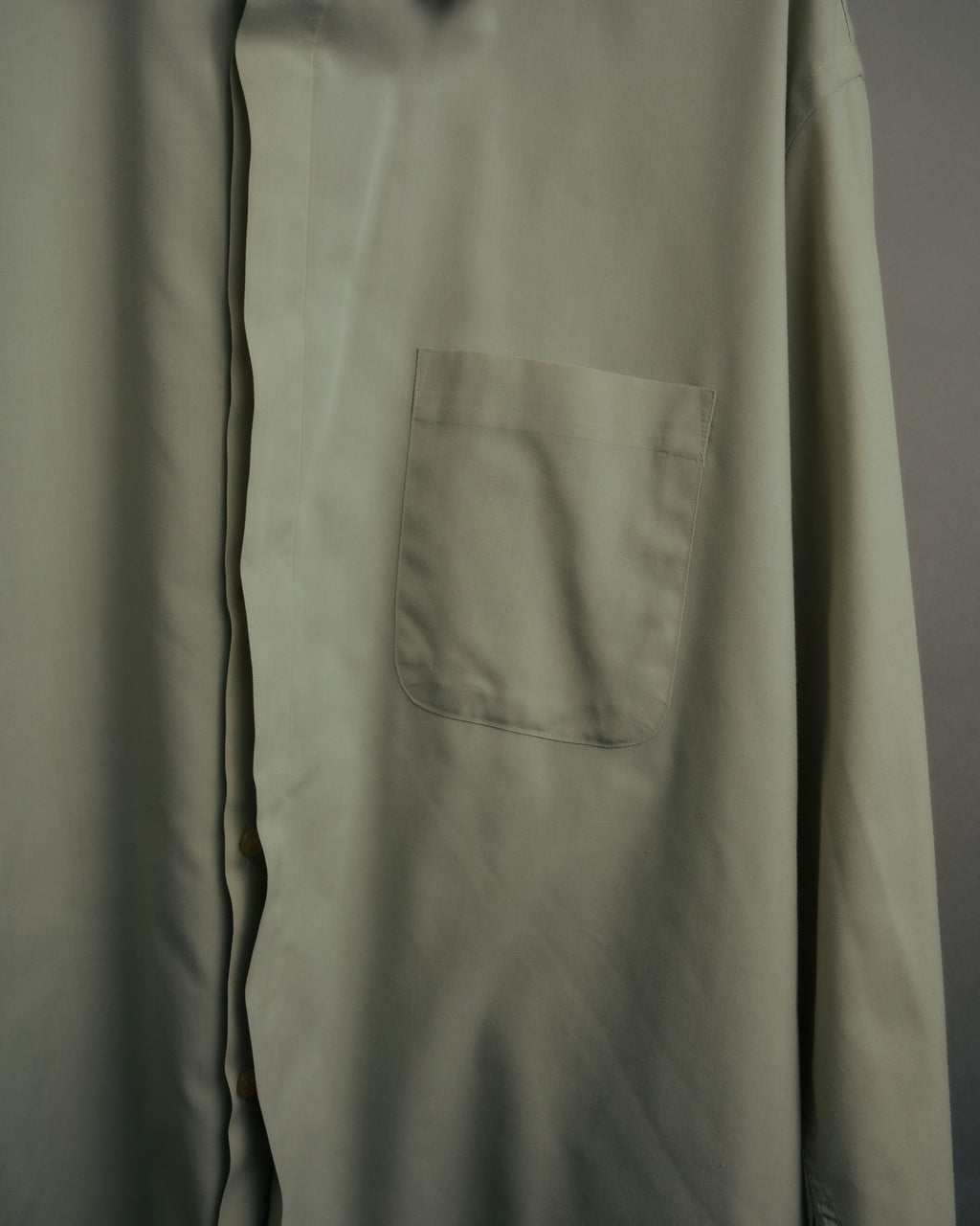 -MOOD Vintage Collections-
90’s Round collar fly front shirt