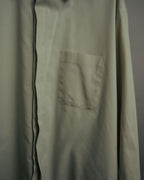 -MOOD Vintage Collections-
90’s Round collar fly front shirt