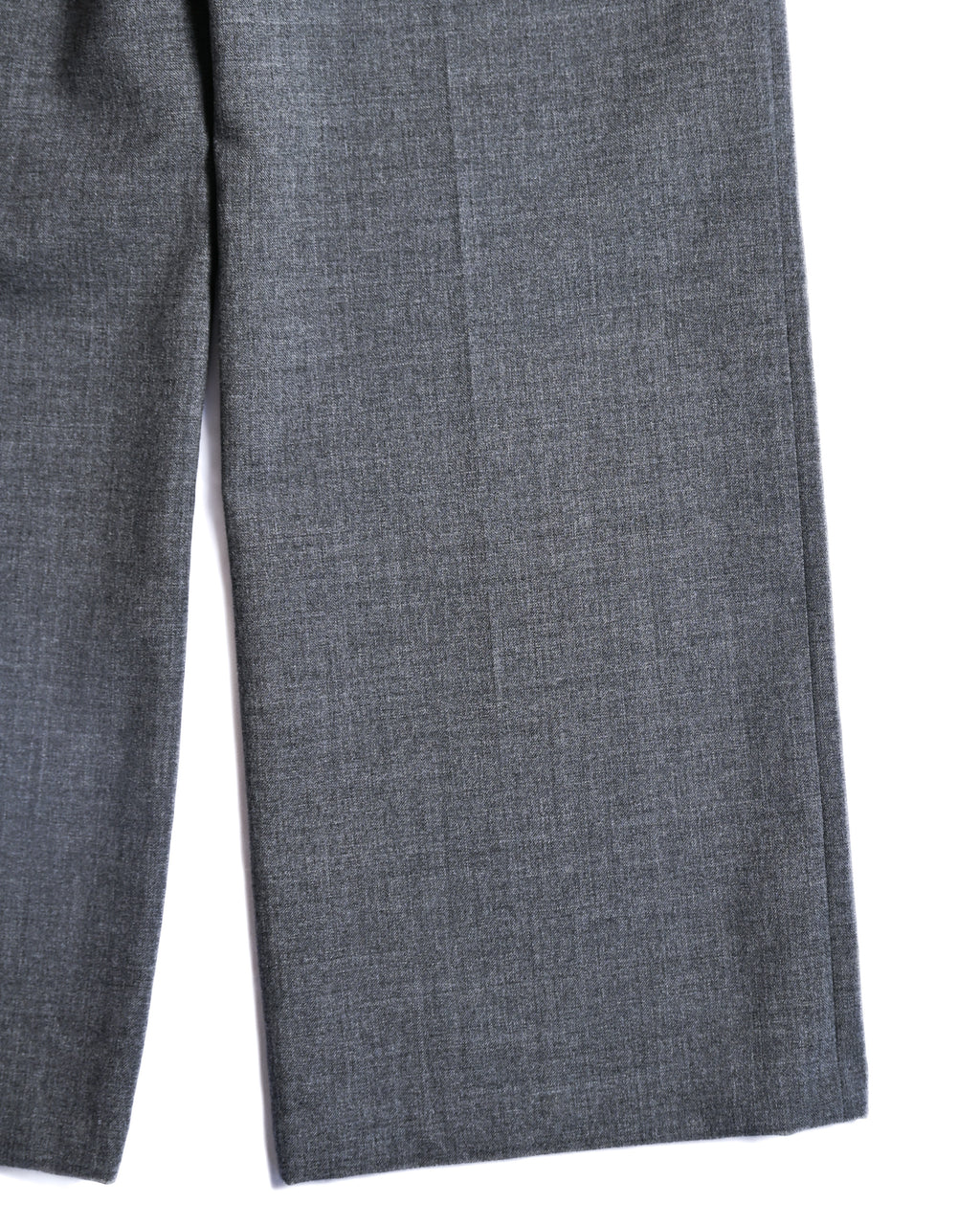 LOEWE by Jonathan Anderson/ High Waisted Beautiful Straight Silhouette Trousers Gray