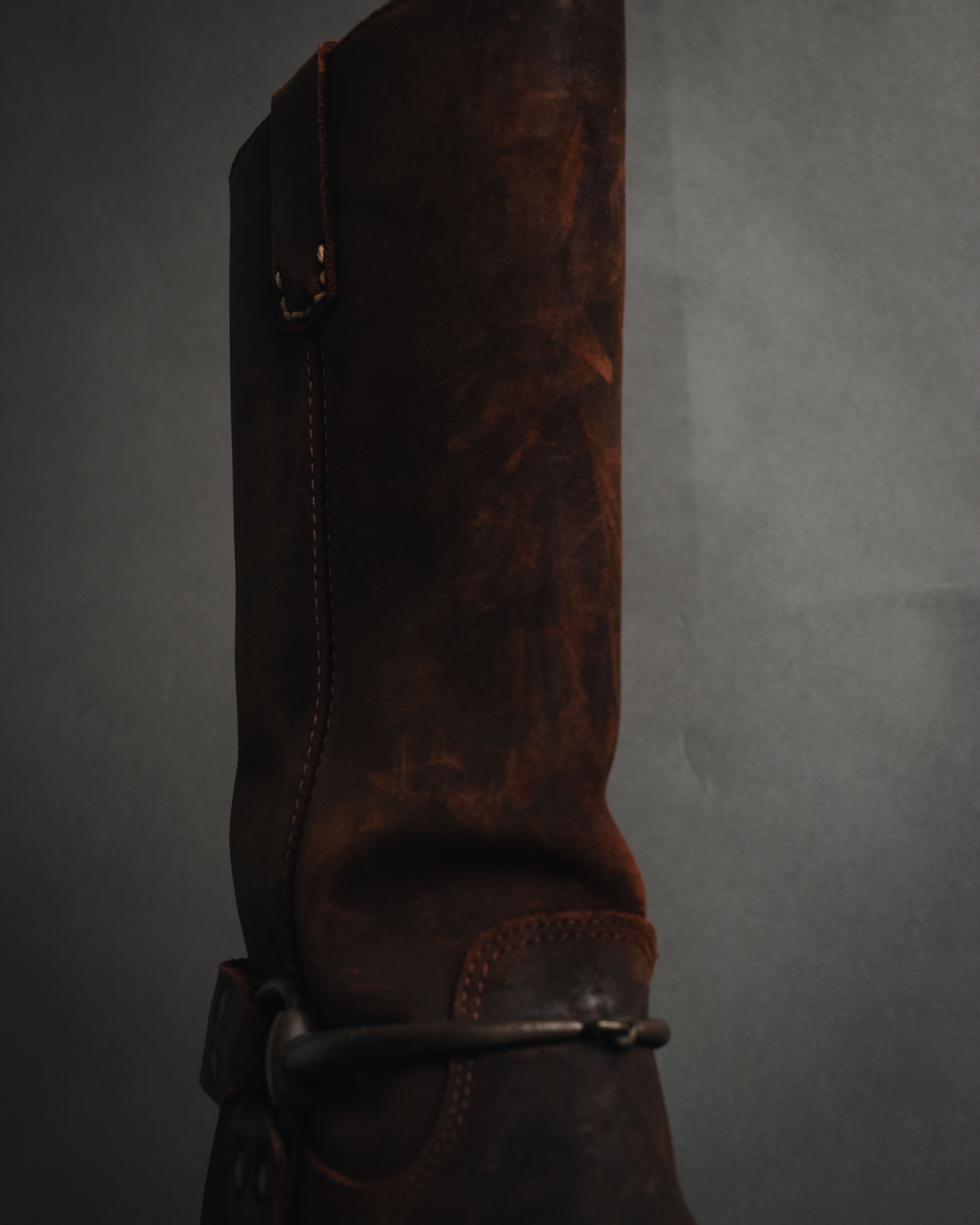 "GUCCI" 00’s equestrian harness long boots