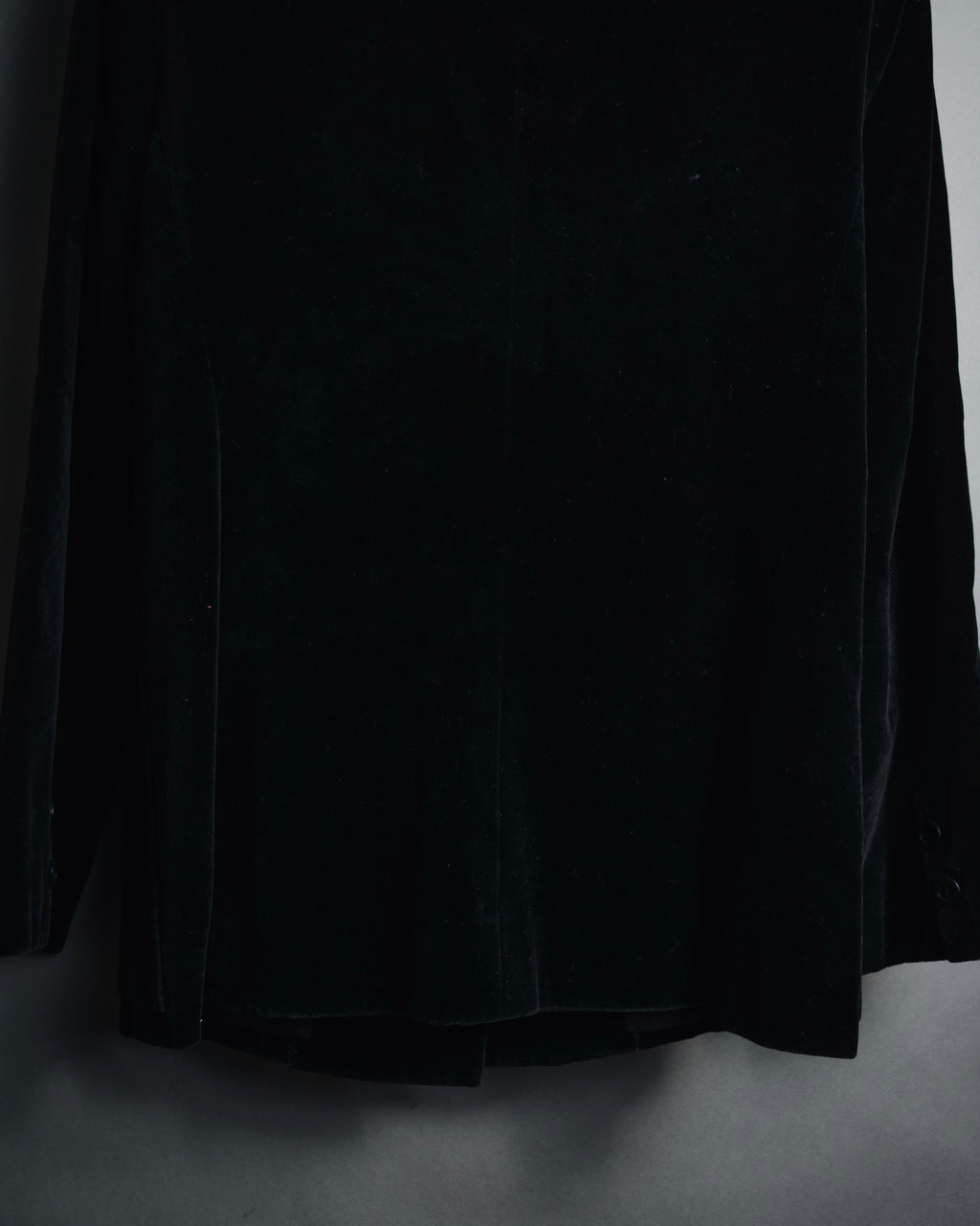 "Christian Dior" 80’s-90’s Silk velvet power tailored jacket