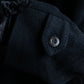 "BURBERRYS" Fly front cashmere blend soutien collar long coat