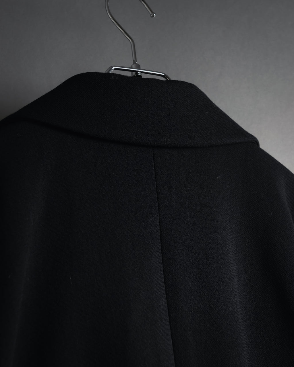 Abrigo de lana de sastrería minimalista de los años 90-00 de Dolce & Gabbana