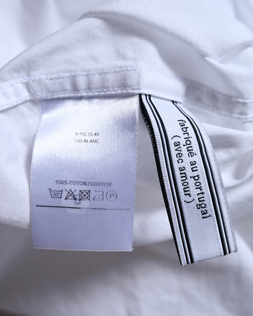 Ami alexandre mattiussi/ Oversized Long Dress Shirt White