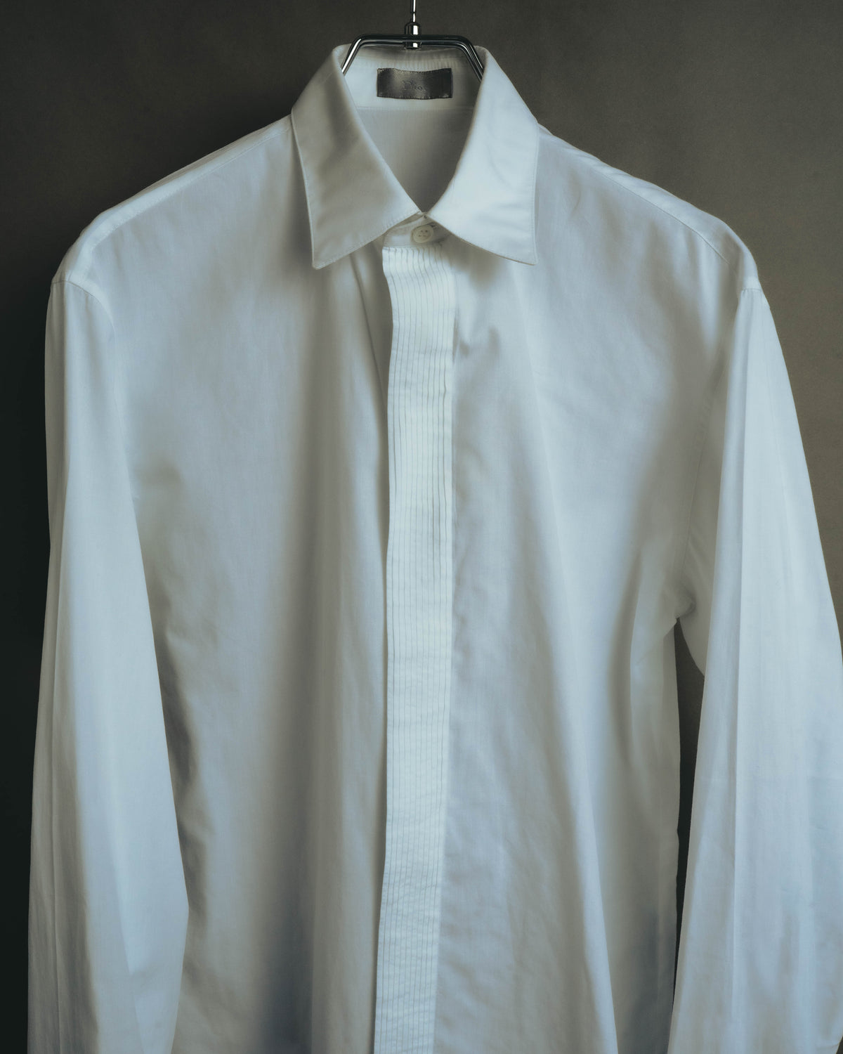 "Dior" 00's Pleated-front dress shirt