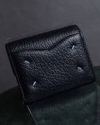 "MAISON MARGIELA" Grained leather envelope compact wallet