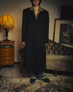–SPECIAL– “GUCCI” 90’s Tom Ford era concealed-front wool long chester coat