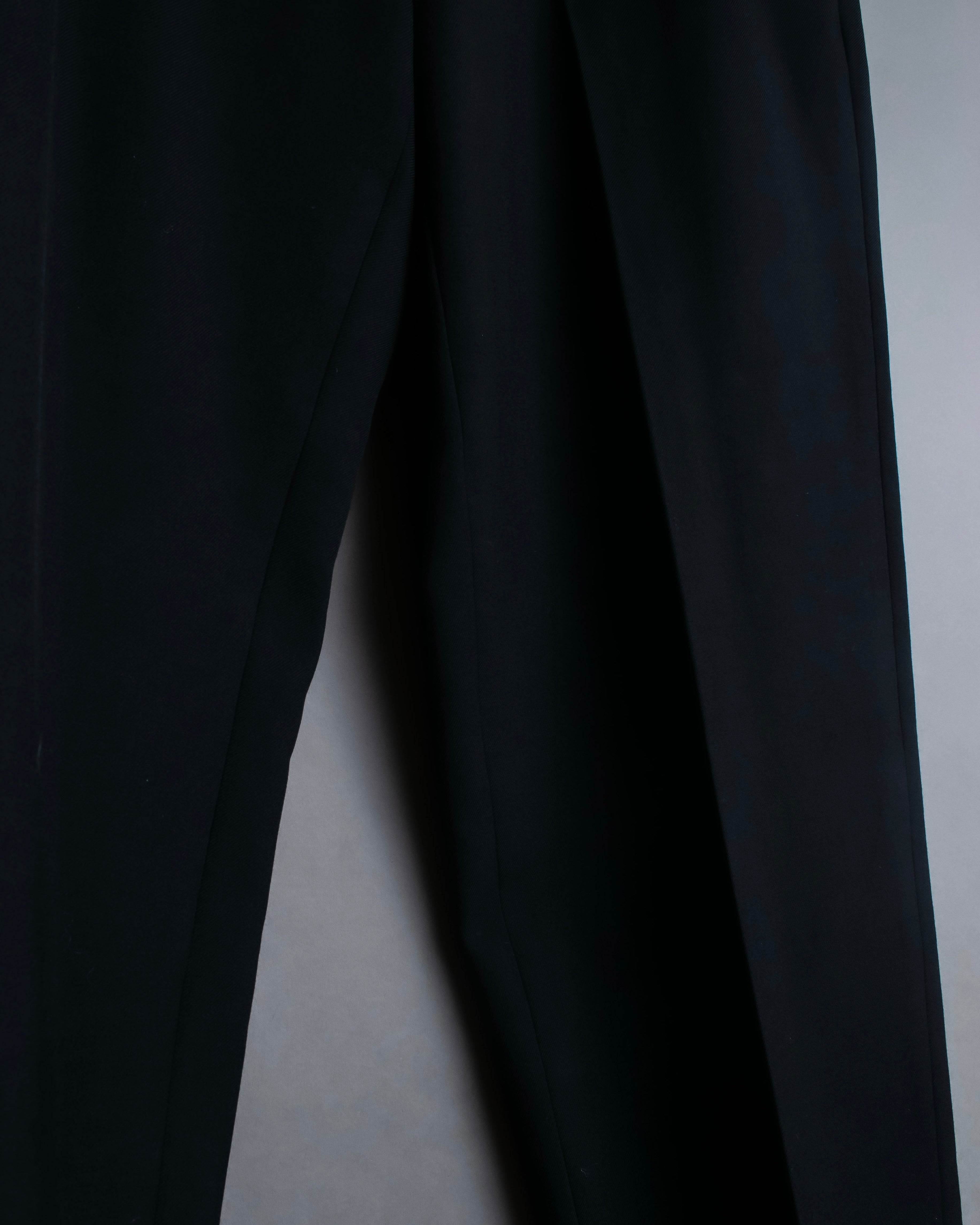 "Burberrys" Peaked lapel designed single 3B tailored jacket setup