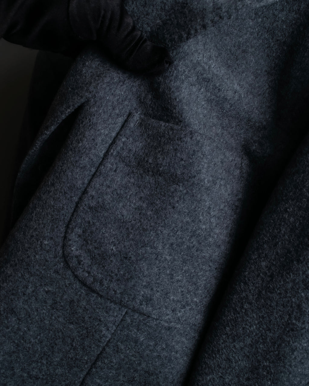 "MIHARA YASUHIRO" Hidden zip detail tailored jacket