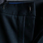 "BURBERRY Blue Label"  100% wool slightly flared silhouette slacks