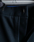 "BURBERRY Blue Label"  100% wool slightly flared silhouette slacks