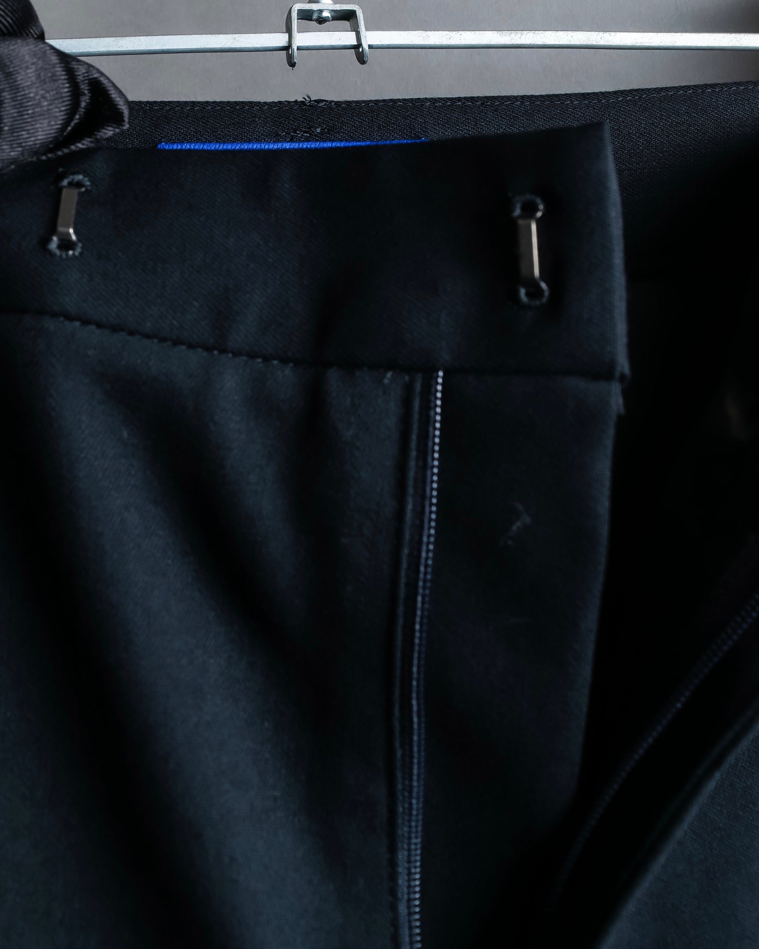 "BURBERRY Blue Label"  100% wool slightly flared silhouette slacks