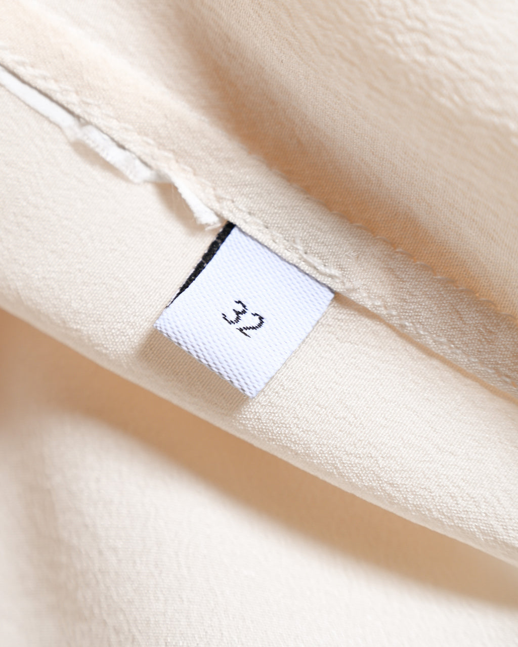 LOEWE by Jonathan Anderson/ Front Rope Trim Designed Dress Shirt Ivory
