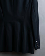 "JEAN PAUL GAULTIER FEMME" Beautiful shaped wool tailored jacket