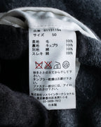 "MIHARA YASUHIRO" Hidden zip detail tailored jacket