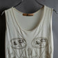 "John Galliano" Bijou design sleeveless pullover