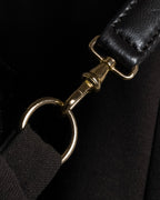 "HERMES" 90's Gold parts design derived from horse tack flared skirt