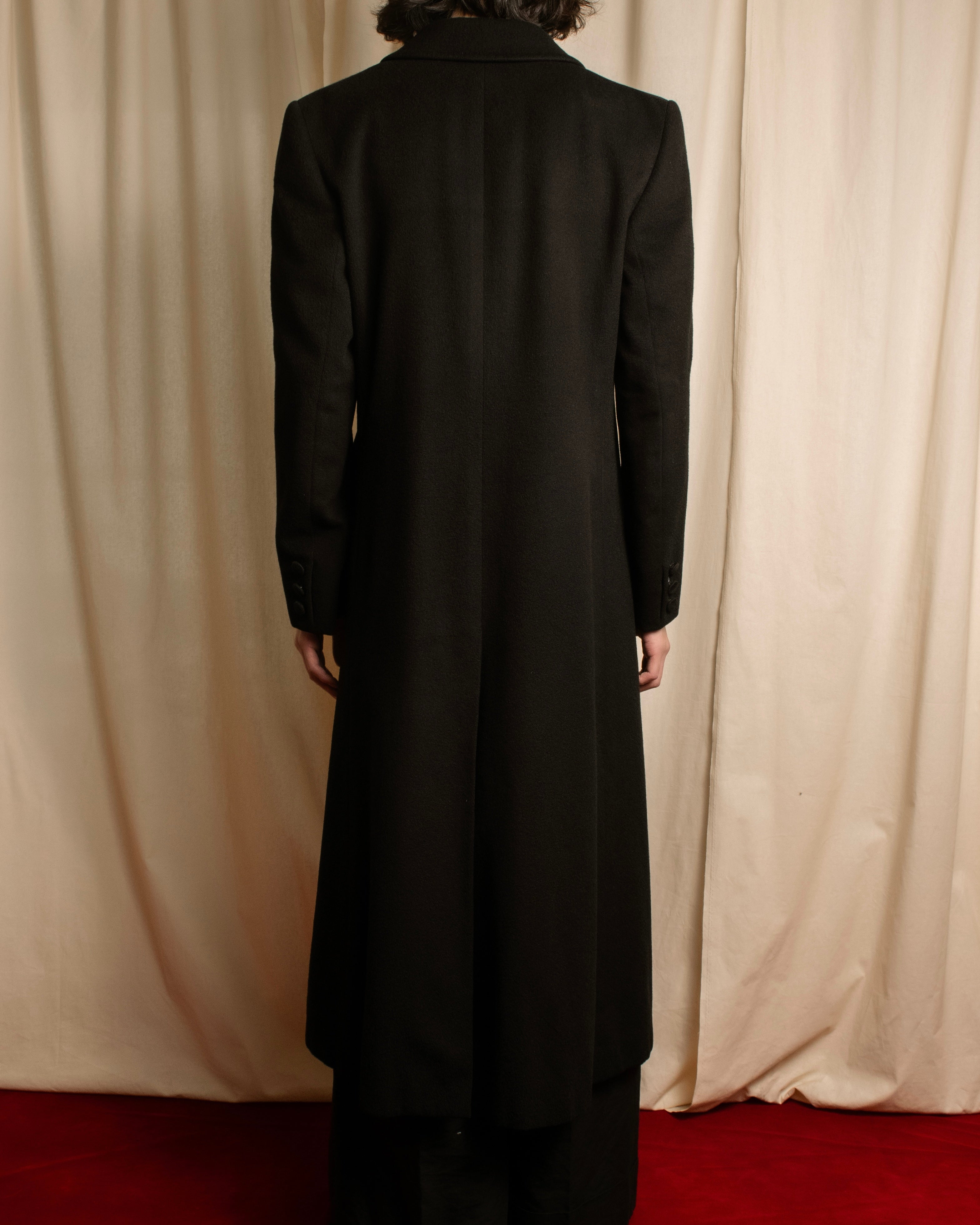 "Aquascutum" Elegantly tailored double-breasted long chester coat