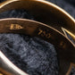 "Cartier" Gold trinity ring