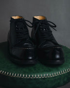"Yohji Yamamoto FEMME" Lace-up leather ankle boots