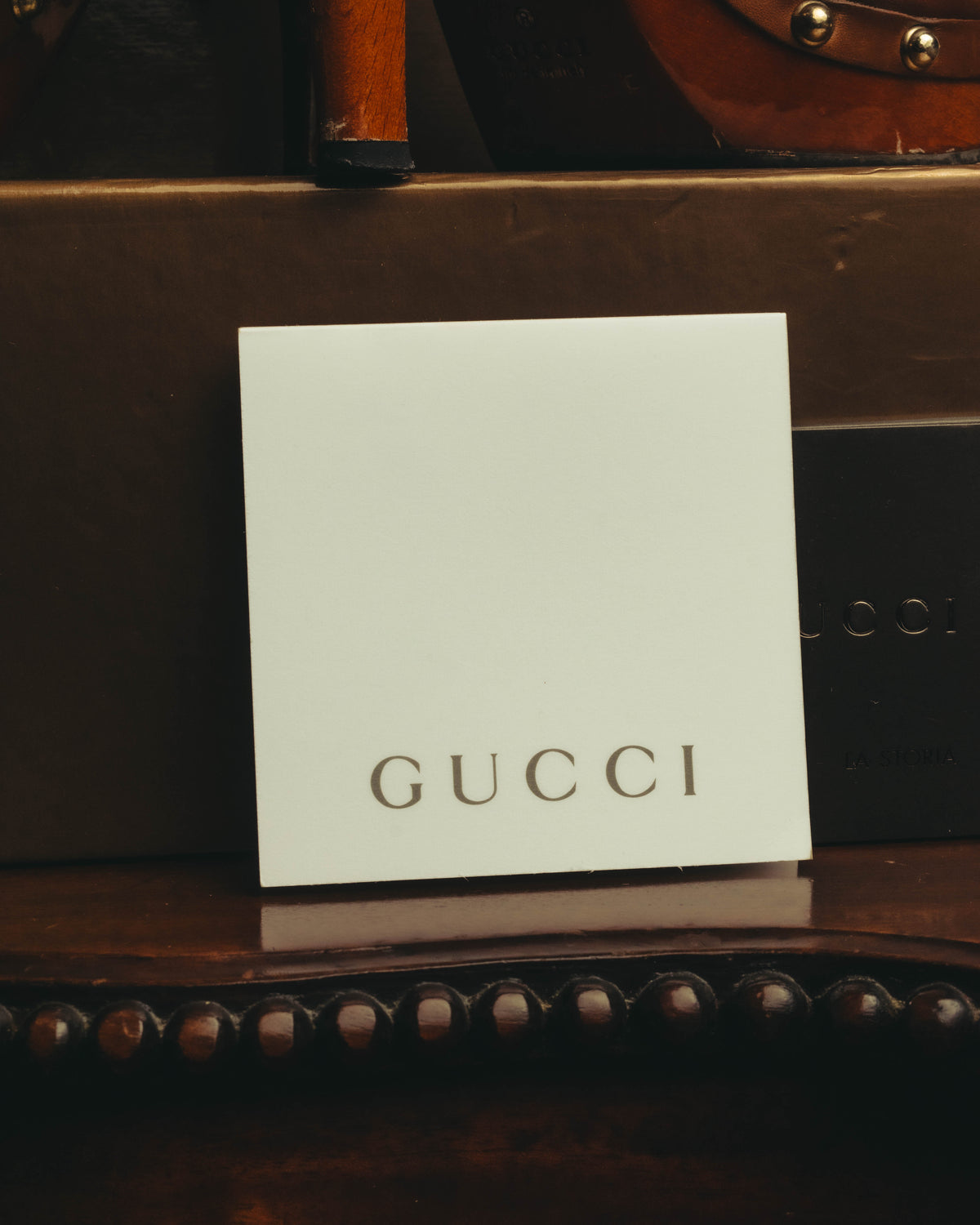 “GUCCI” 00’s Bamboo tassel studded platform mules