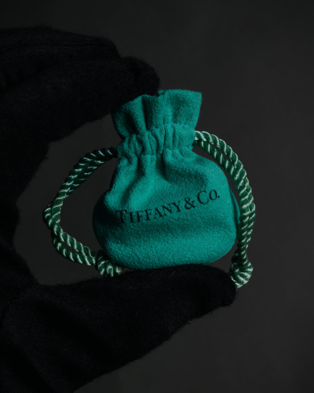 “Tiffany & Co.” 1995 Grooved sterling silver ring