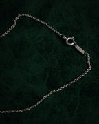 “TIFFANY & CO.” 2000’s 1837 three drop circle pendant