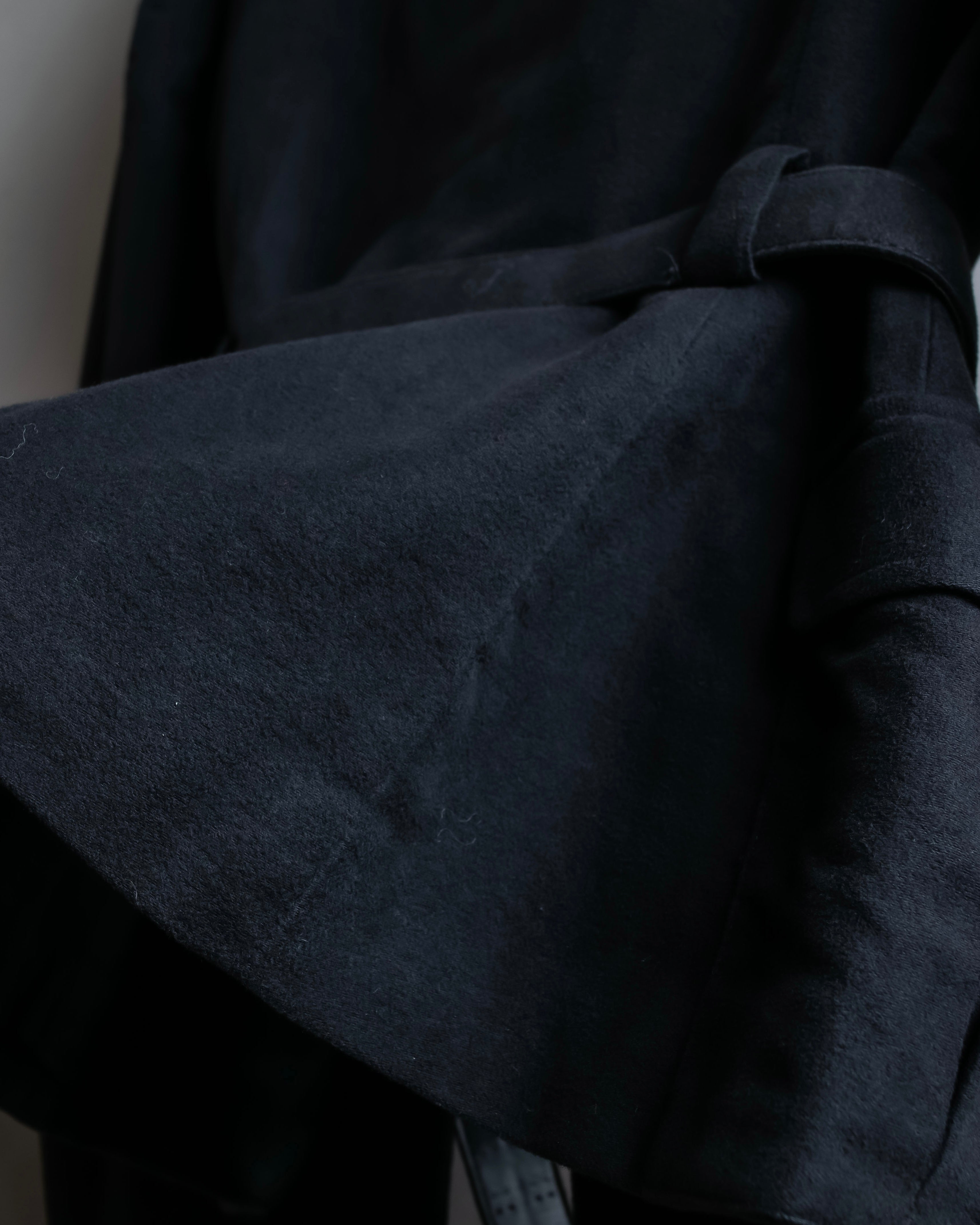 "Versus Versace" Belted design short length stencolor coat