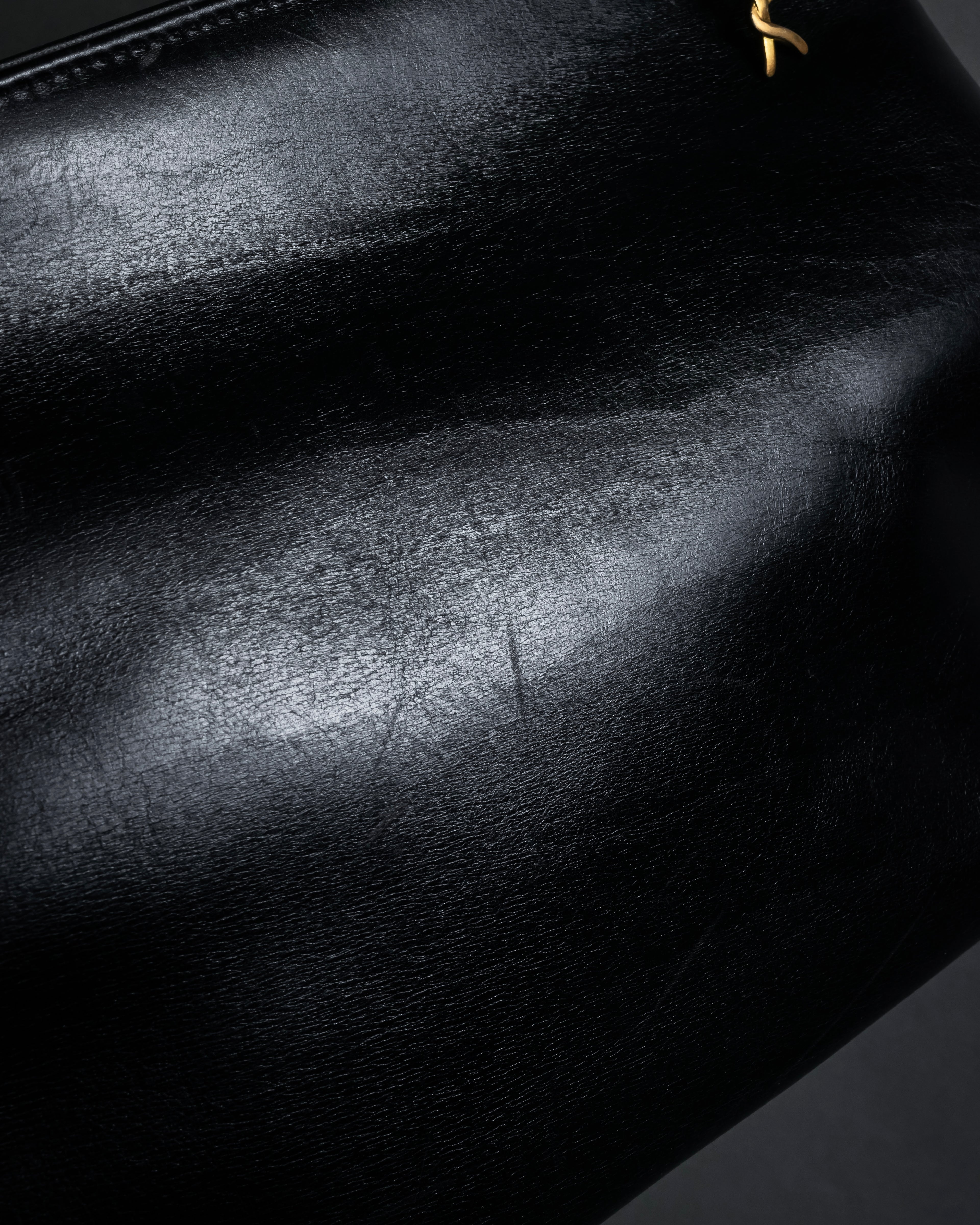 "Roberta Di Camerino" Logo motif charm design modern doctor bag