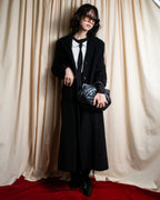 "John Galliano" Tie motif trompe l'oeil design pullover