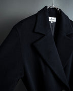 "VALENTINO" Double-breasted belted chester coat