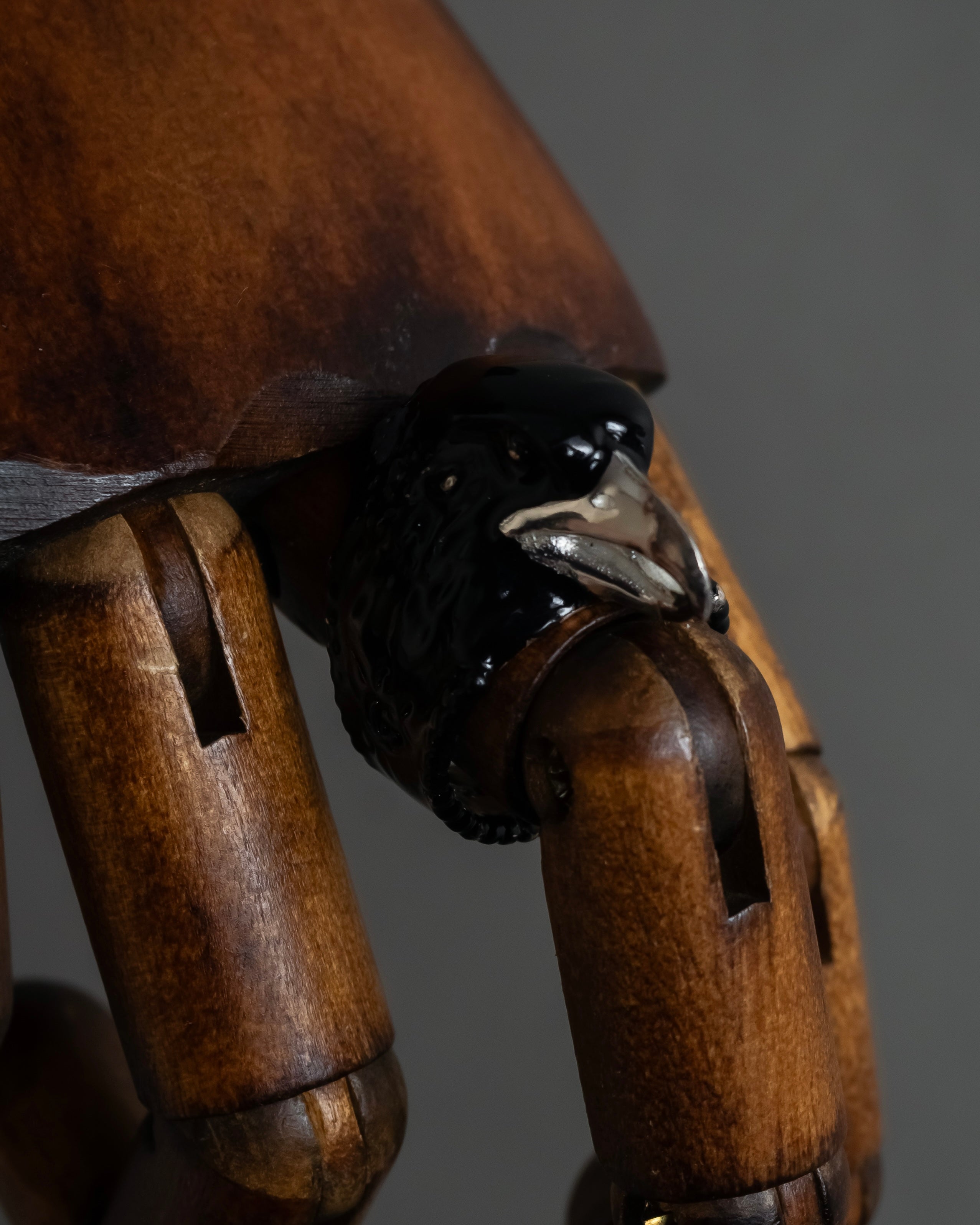 "GUCCI" Anger forest eagle head ring