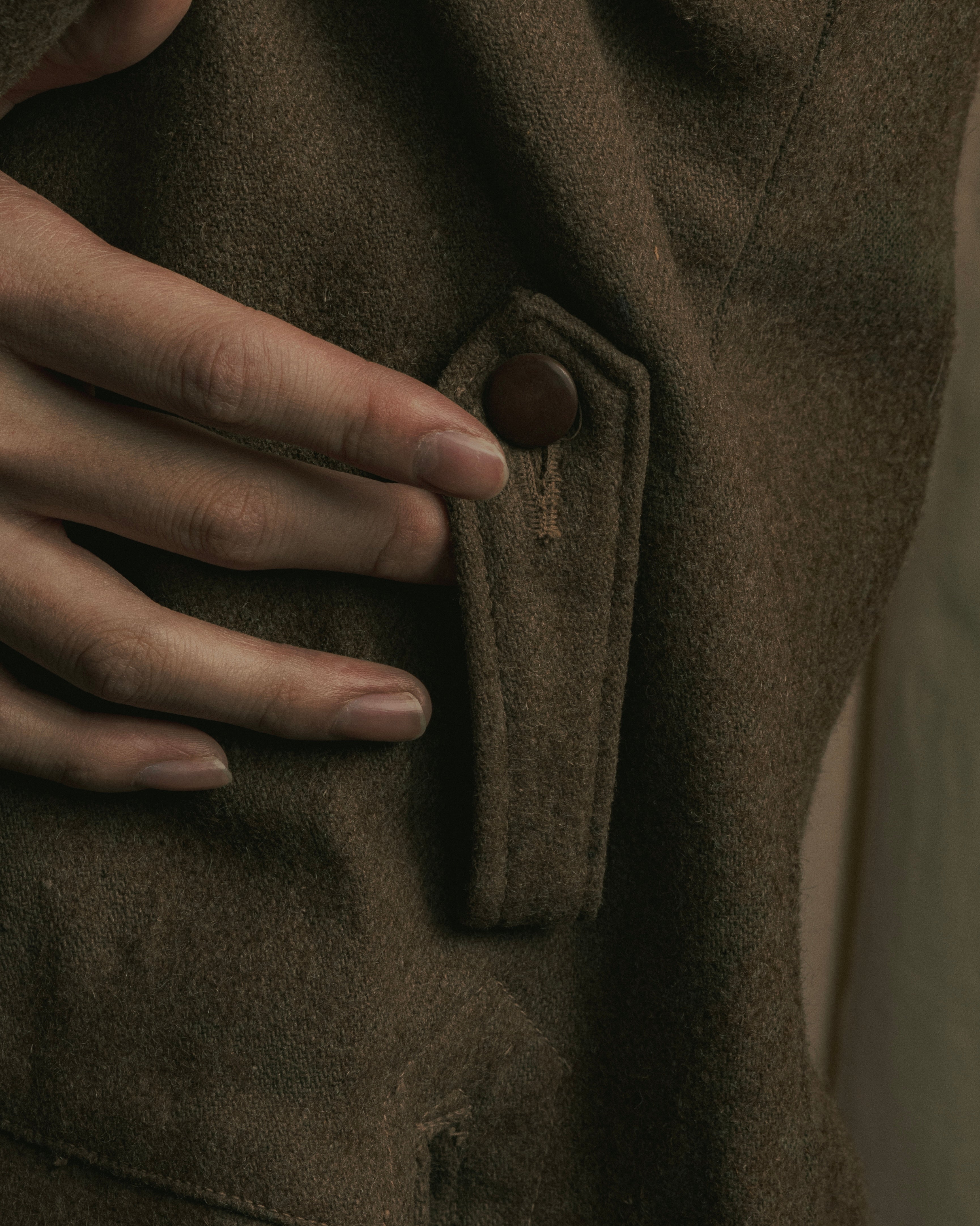 “Imperial Japanese Army” 1940’s wool melton field jacket