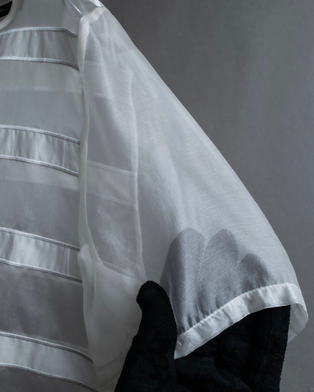 "Weekend Max Mara" Box silhouette silk organza pullover