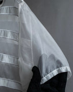 "Weekend Max Mara" Box silhouette silk organza pullover