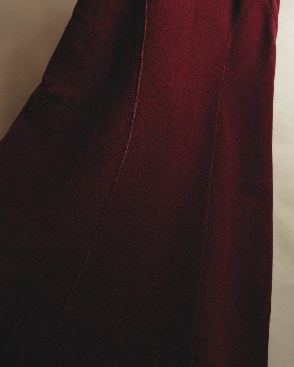 “BOTTEGA VENETA” 10’s Sculptural flutter sleeve wool dress