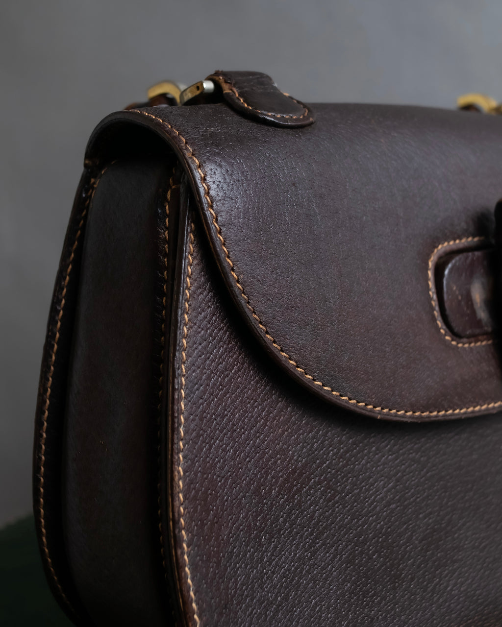 "GUCCI"「1947」 Bamboo handbag